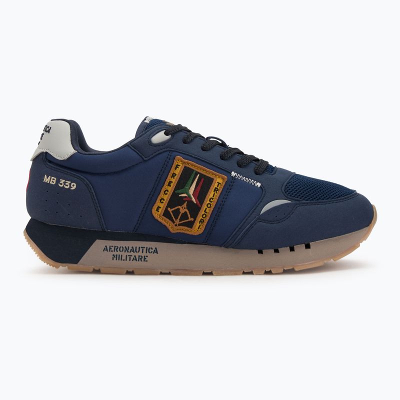 Scarpe da uomo Aeronautica Militare 252SC0292UCT03331 navy blue 2