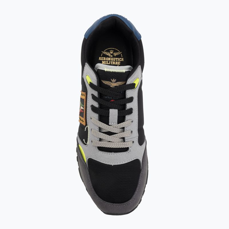 Scarpe uomo Aeronautica Militare 252SC0292UCT03331 black/grey 5
