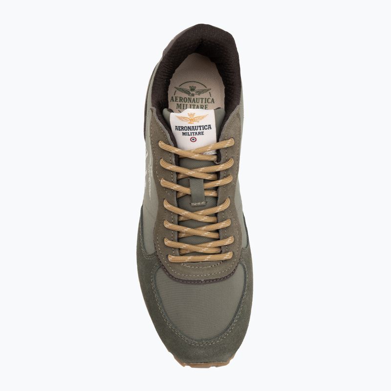 Scarpe uomo Scarpe Aeronautica Militare 252SC0320UPL00313 military green 5
