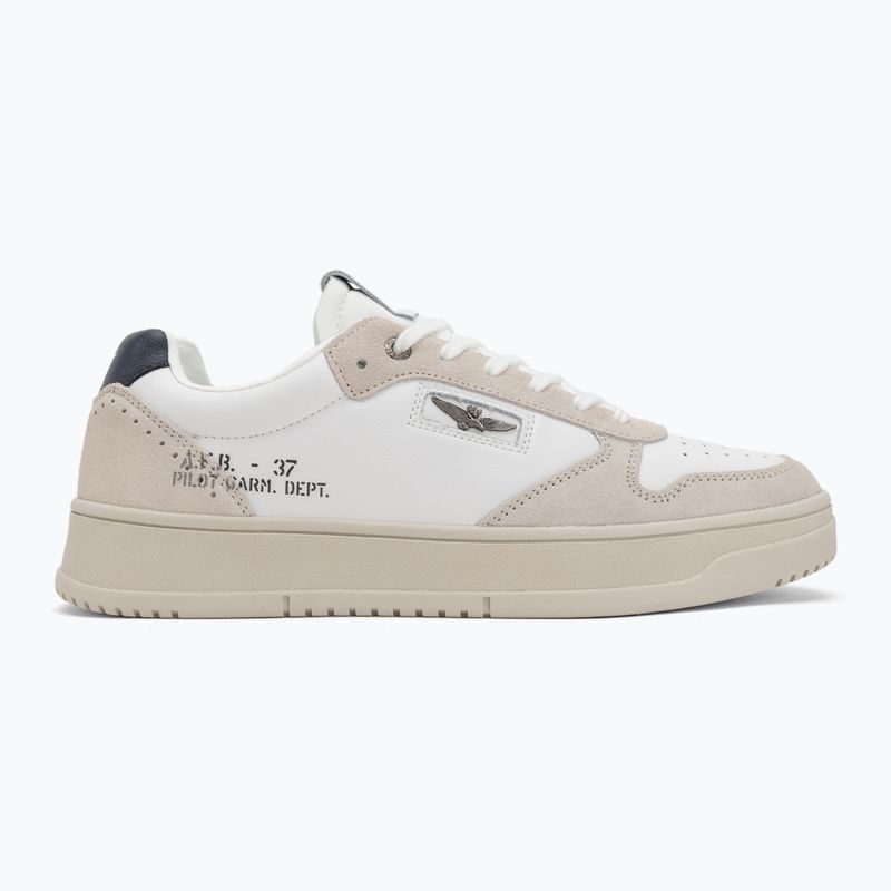 Scarpe da uomo Aeronautica Militare 252SC0235UPL00244 off white 2
