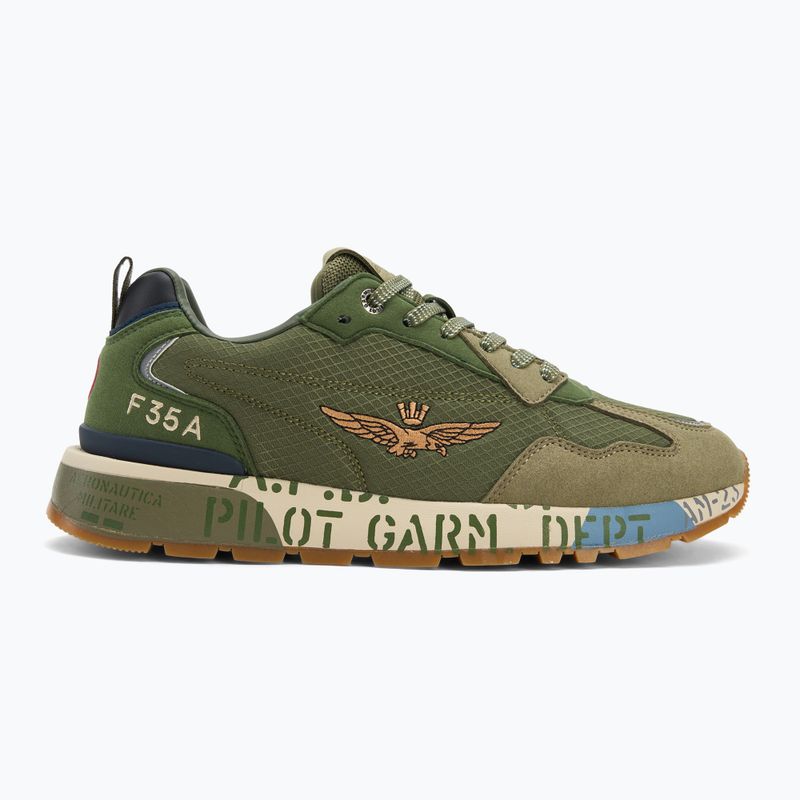 Scarpe uomo Aeronautica Militare 252SC0276UCT04249 military green 2