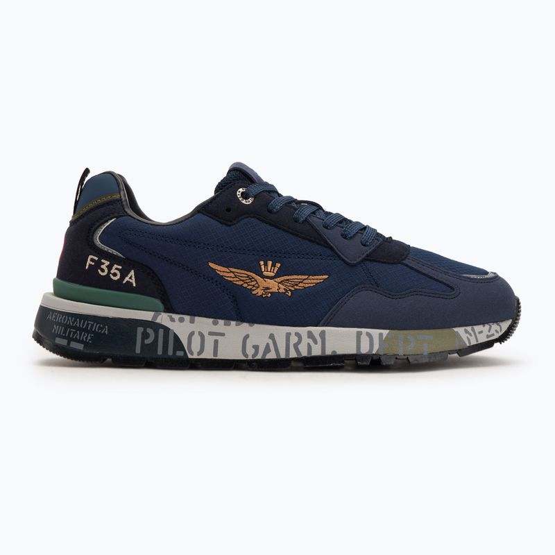 Scarpe uomo Aeronautica Militare 252SC0276UCT04249 navy blue 2