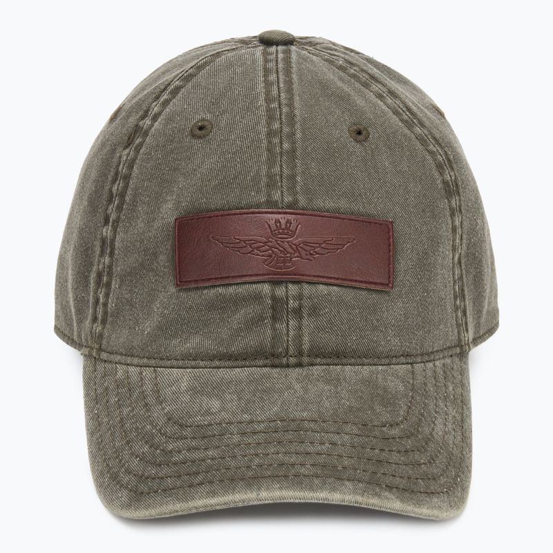 Cappello da baseball Aeronautica Militare da uomo 252HA1133UCT02476 verde militare 2