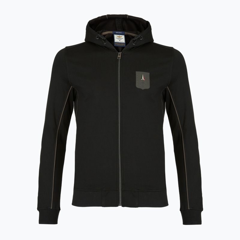 Felpa uomo Aeronautica Militare 252TF0101UF00667 jet black 3