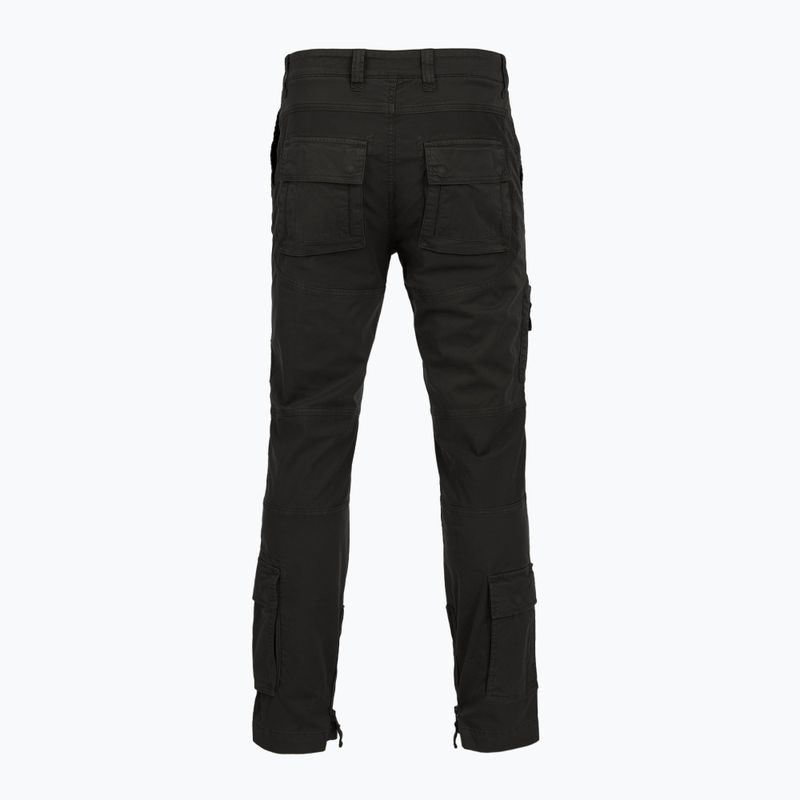 Pantaloni Aeronautica Militare uomo 252PA1387UCT01493 Iconic Anti-G jet black 2