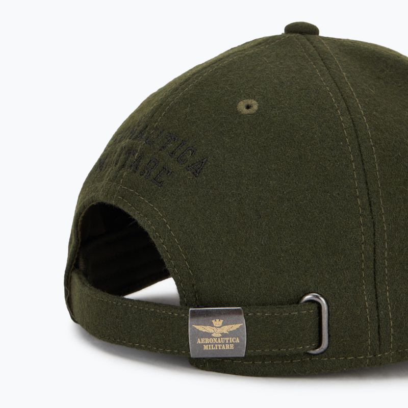 Cappello da baseball Aeronautica Militare da uomo 252HA1085UCT02333 verde militare 4