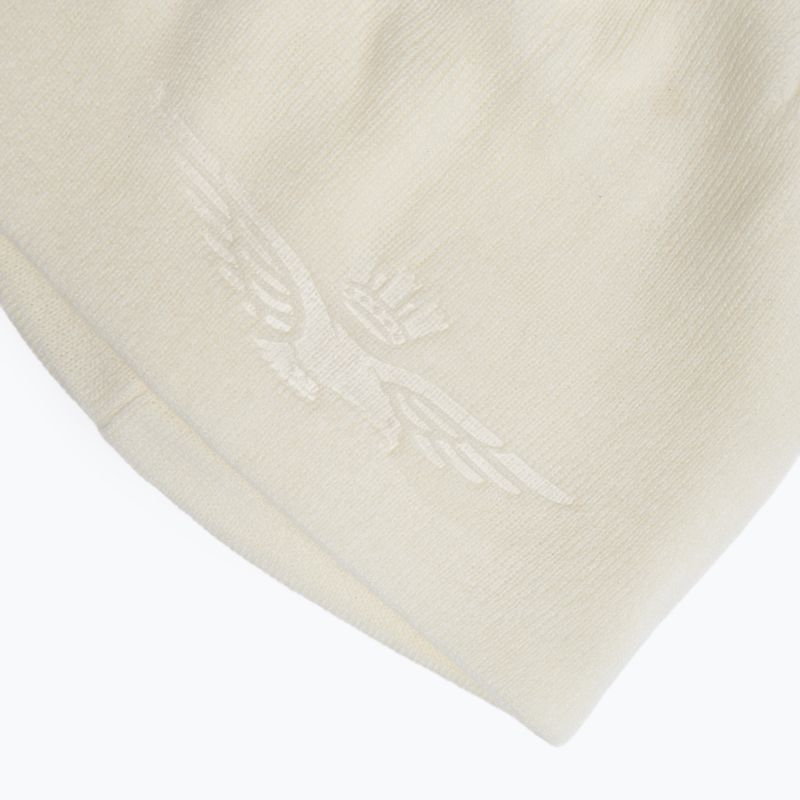 Berretto invernale da uomo Aeronautica Militare 252CU0083UL00915 bianco sporco 3