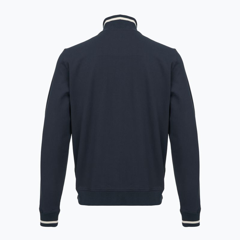 Felpa da uomo Aeronautica Militare FE2089UF00674 FZ navy blue 2