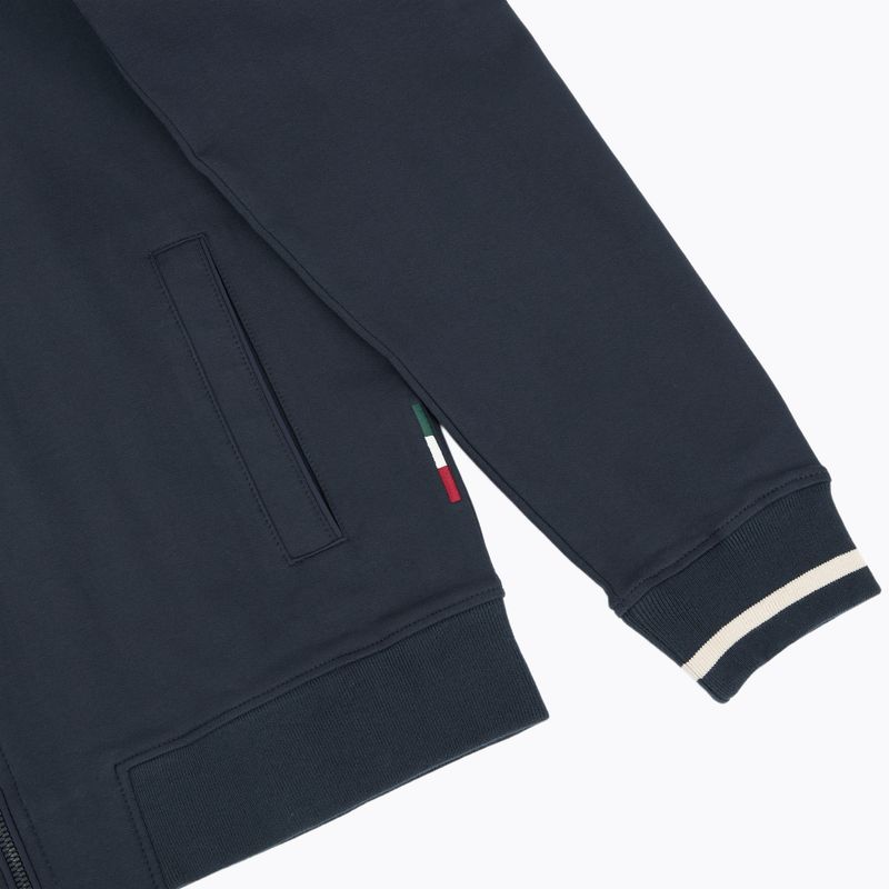 Felpa da uomo Aeronautica Militare FE2089UF00674 FZ navy blue 4
