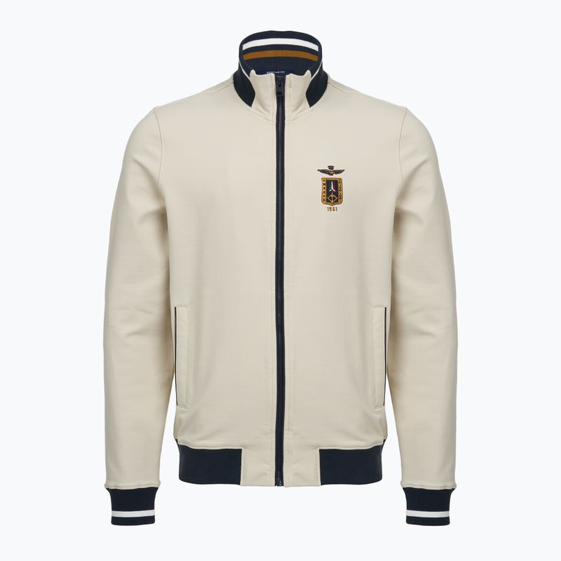 Felpa da uomo Aeronautica Militare FE2089UF00674 FZ ice