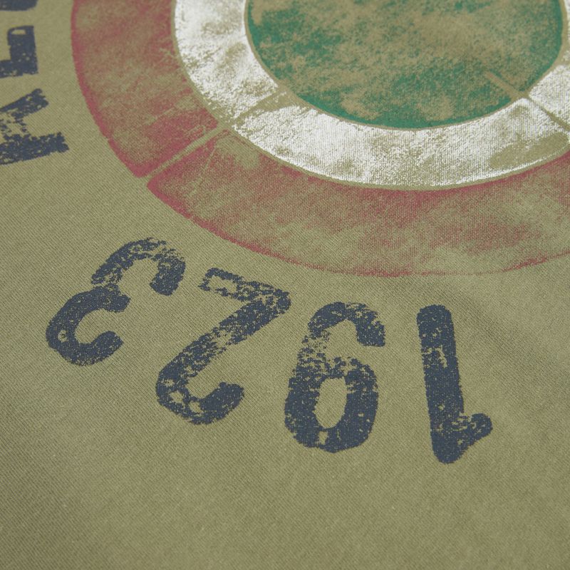 Maglietta da uomo Aeronautica Militare TS2538UJ00727 lichen green 3