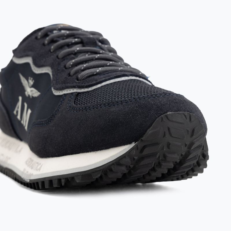 Scarpe da uomo Aeronautica Militare SC0320UPL00313 dark blue 7