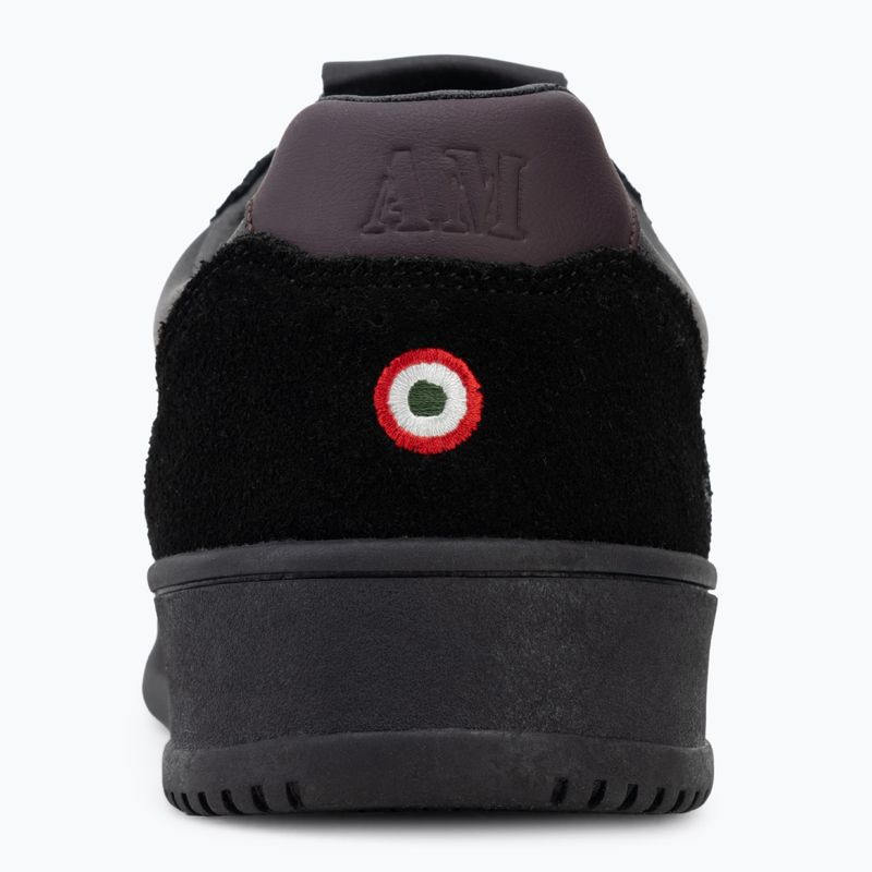 Scarpe da uomo Aeronautica Militare SC0235UPL00244 jet black 6
