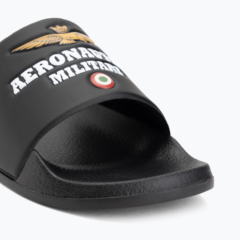 Ciabatte da uomo Aeronautica Militare SC0242UCT03337 jet black 7