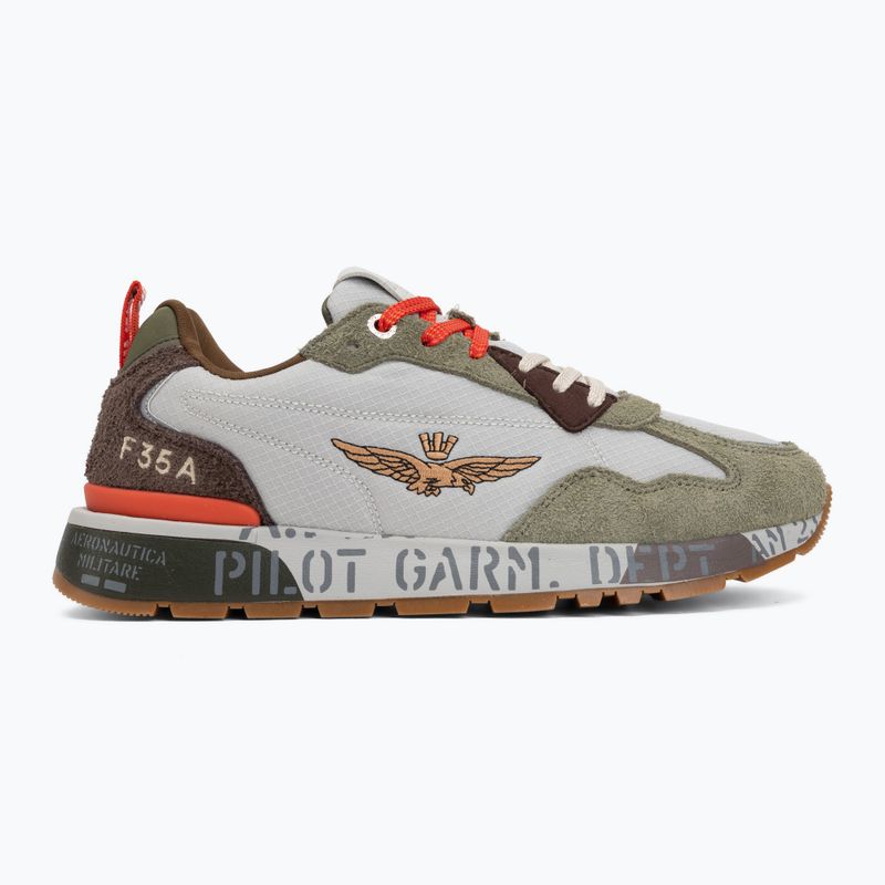 Scarpe da uomo Aeronautica Militare SC0276UCT03546 sage 2