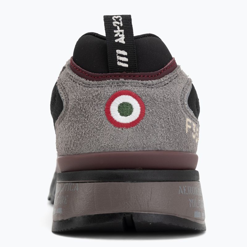 Scarpe da uomo Aeronautica Militare SC0276UCT03546 jet black 6