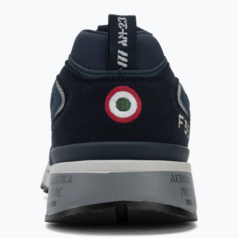 Scarpe da uomo Aeronautica Militare SC0276UCT04327 navy blue 6