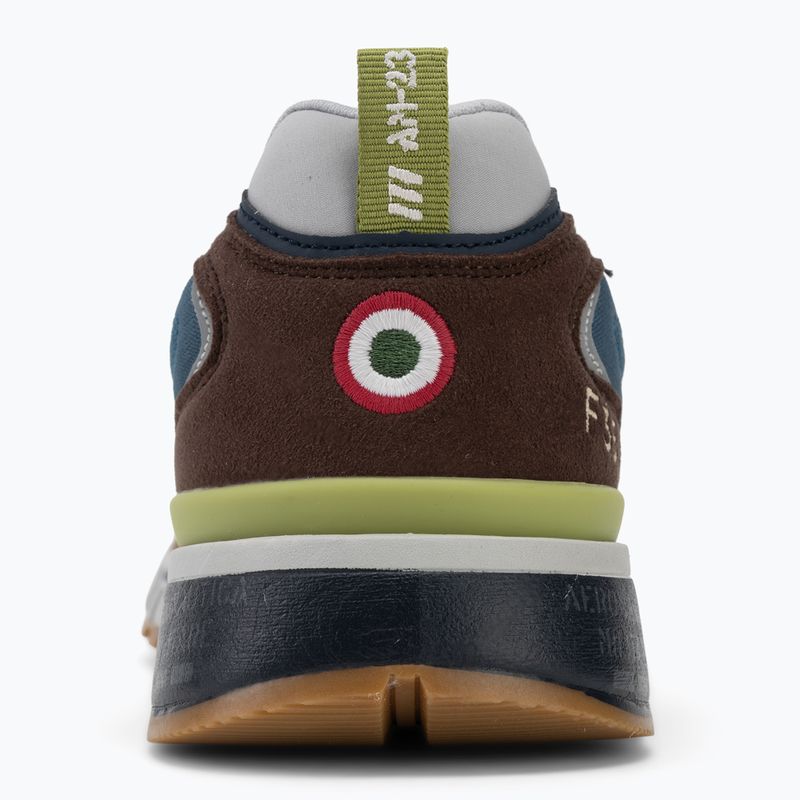 Scarpe da uomo Aeronautica Militare SC0276UCT04327 avio/brown 6