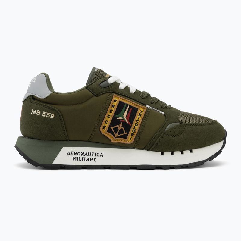 Scarpe da uomo Aeronautica Militare SC0292UCT03331 verdone 2