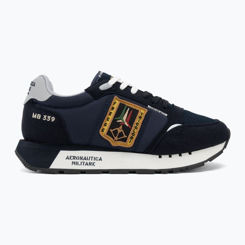 Scarpe da uomo Aeronautica Militare SC0292UCT03331 navy blue 2