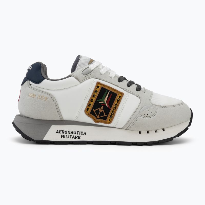 Scarpe da uomo Aeronautica Militare SC0292UCT03331 off white 2