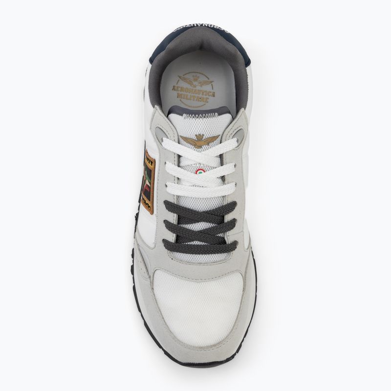 Scarpe da uomo Aeronautica Militare SC0292UCT03331 off white 5