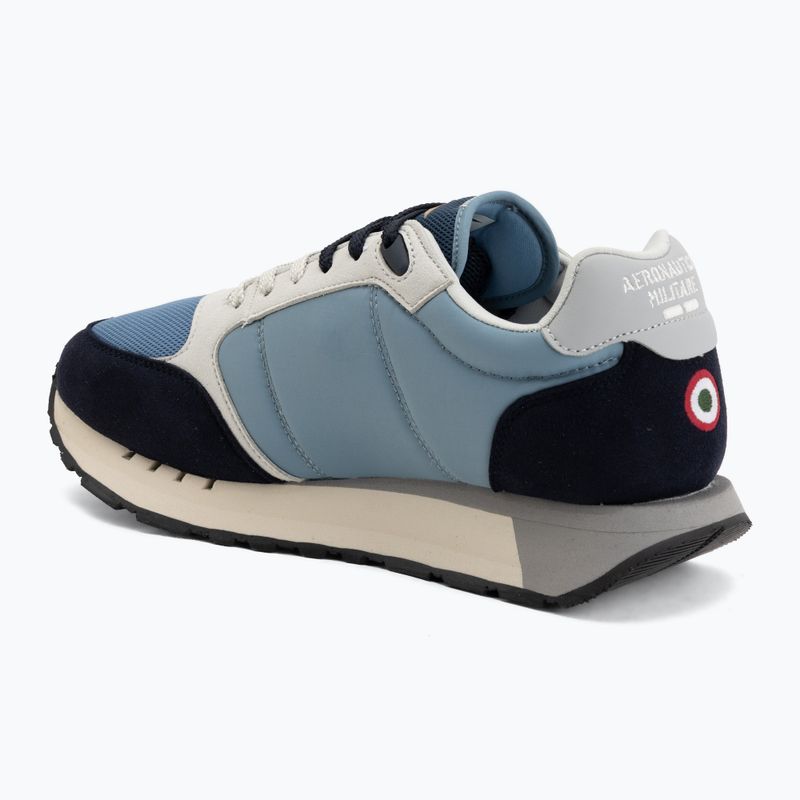 Scarpe da uomo Aeronautica Militare SC0292UCT03331 avio/blu navy 3