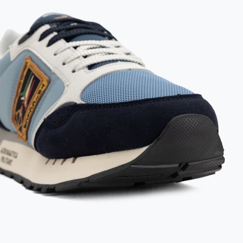 Scarpe da uomo Aeronautica Militare SC0292UCT03331 avio/blu navy 7