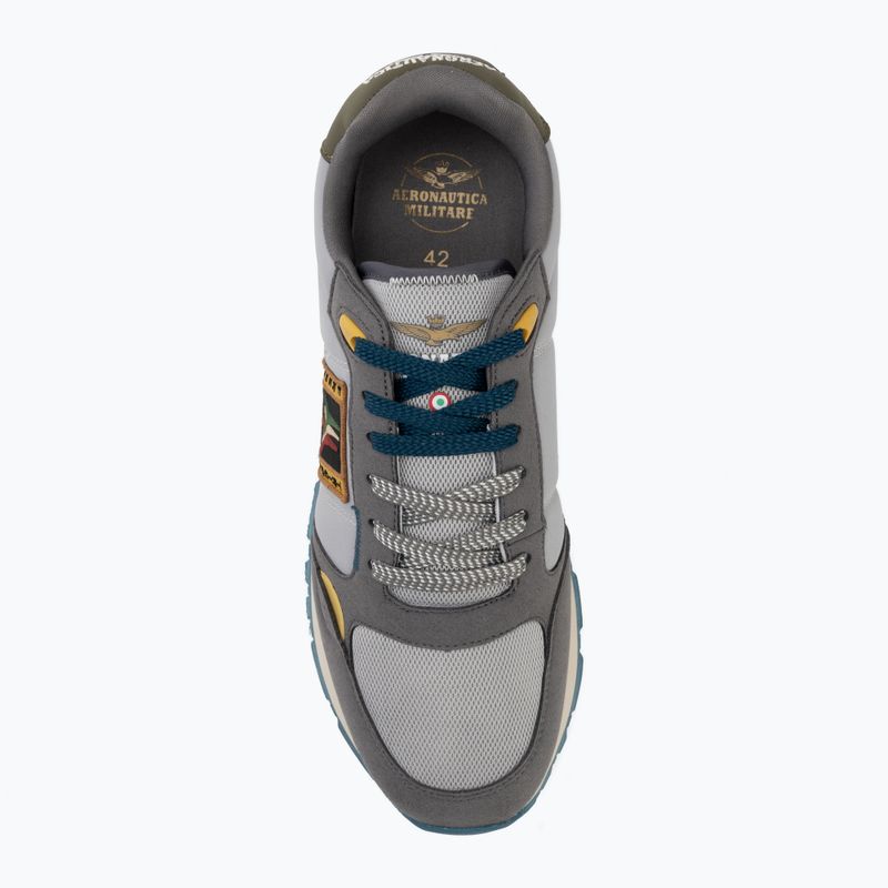 Scarpe da uomo Aeronautica Militare SC0292UCT03331 avio/grigio 5