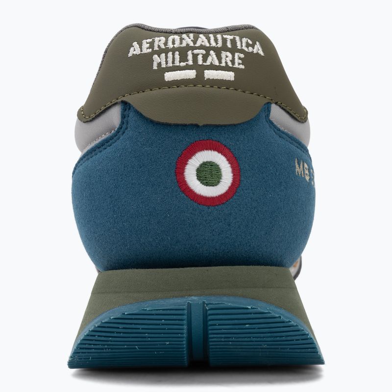 Scarpe da uomo Aeronautica Militare SC0292UCT03331 avio/grigio 6