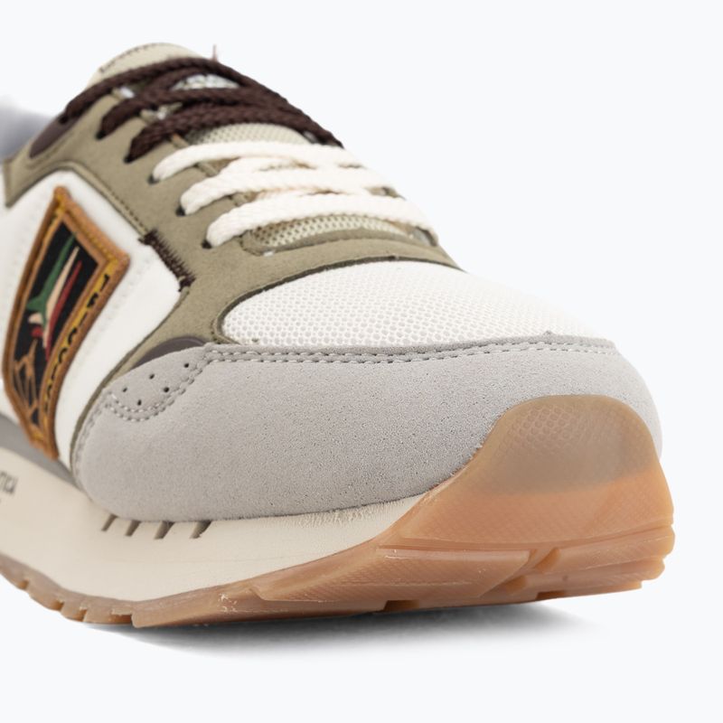 Scarpe da uomo Aeronautica Militare SC0292UCT03331 off white/green/brown/grey 7