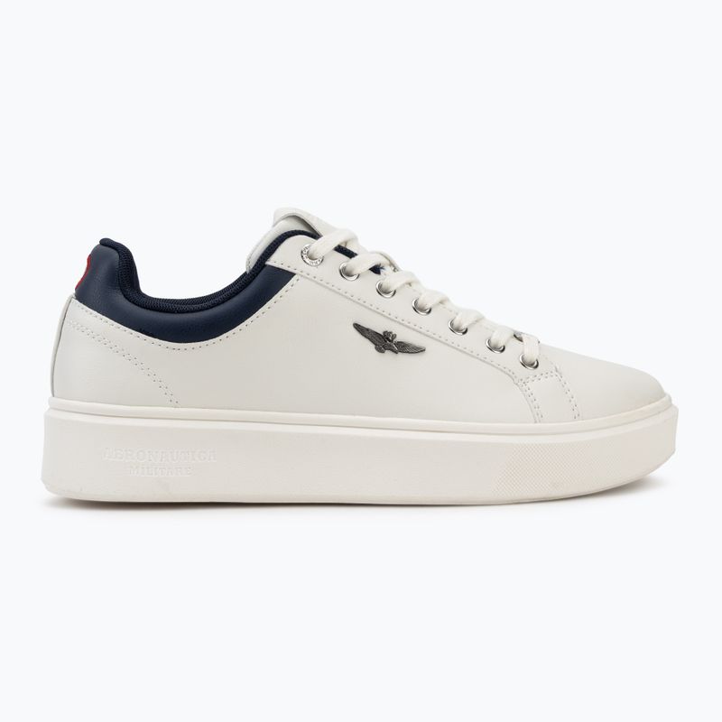 Scarpe da uomo Aeronautica Militare SC0307UCT03591 white/blue 2