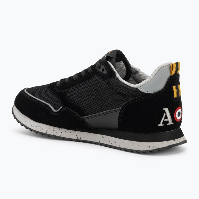 Scarpe da uomo Aeronautica Militare SC0288UCT03545 jet black 3