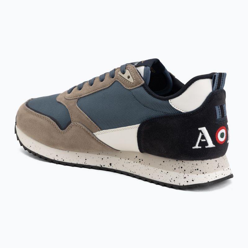 Scarpe da uomo Aeronautica Militare SC0288UCT03545 multicolor jeans/sand 3