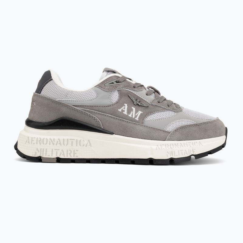 Scarpe da uomo Aeronautica Militare SC0318UCT04248 grigio 2