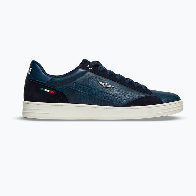 Scarpe da uomo Aeronautica Militare SC0306UCT04325 navy blue 8