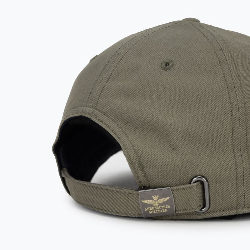 Cappellino da uomo Aeronautica Militare HA1246UCT02 smokey olive 4