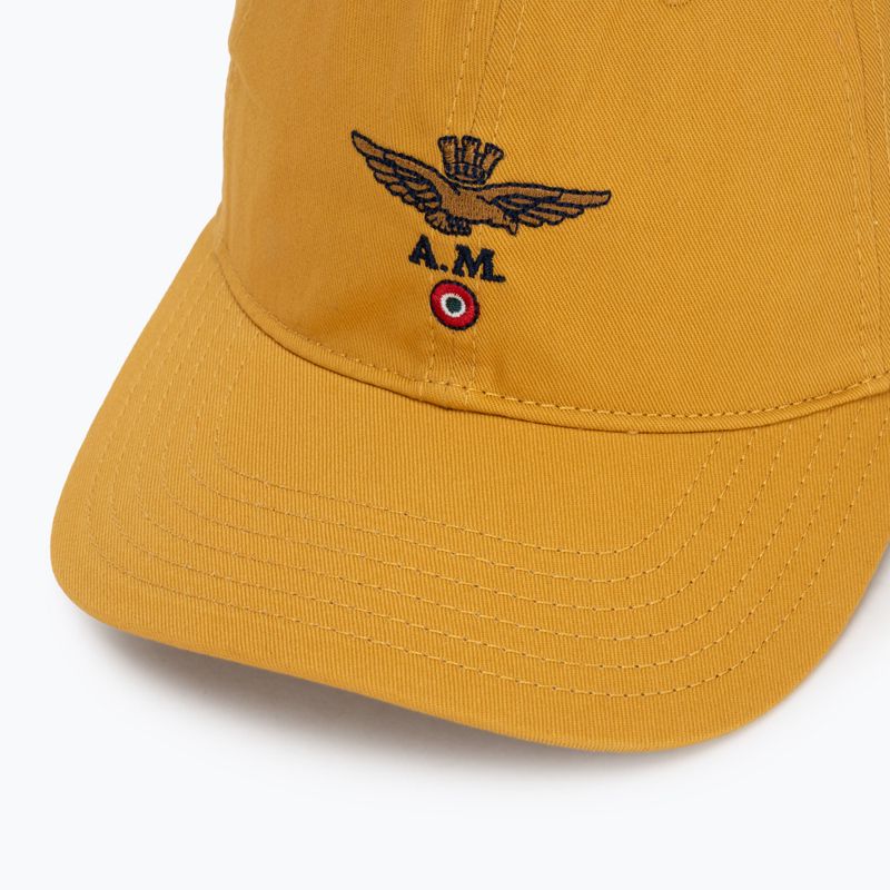 Cappellino da uomo Aeronautica Militare HA1246UCT02 mustard yellow 3