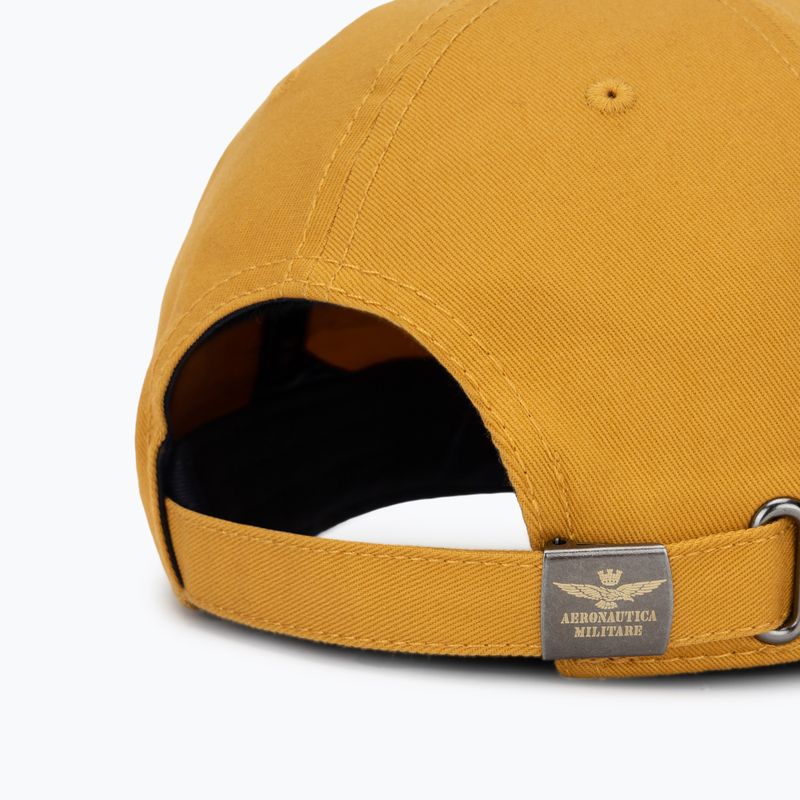 Cappellino da uomo Aeronautica Militare HA1246UCT02 mustard yellow 4