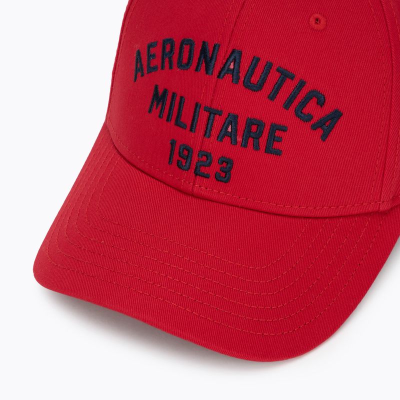 Cappellino da uomo Aeronautica Militare HA1104UCT02 tango red 3