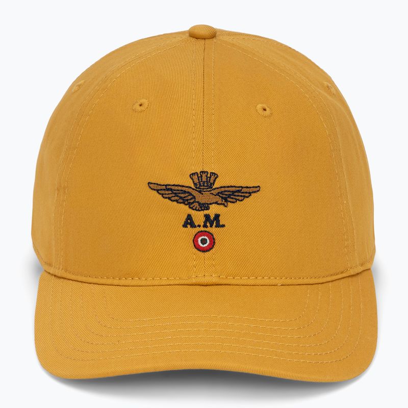 Cappellino da uomo Aeronautica Militare HA1104UCT02 mustard yellow 2