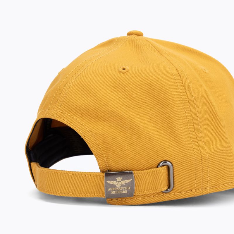 Cappellino da uomo Aeronautica Militare HA1104UCT02 mustard yellow 4