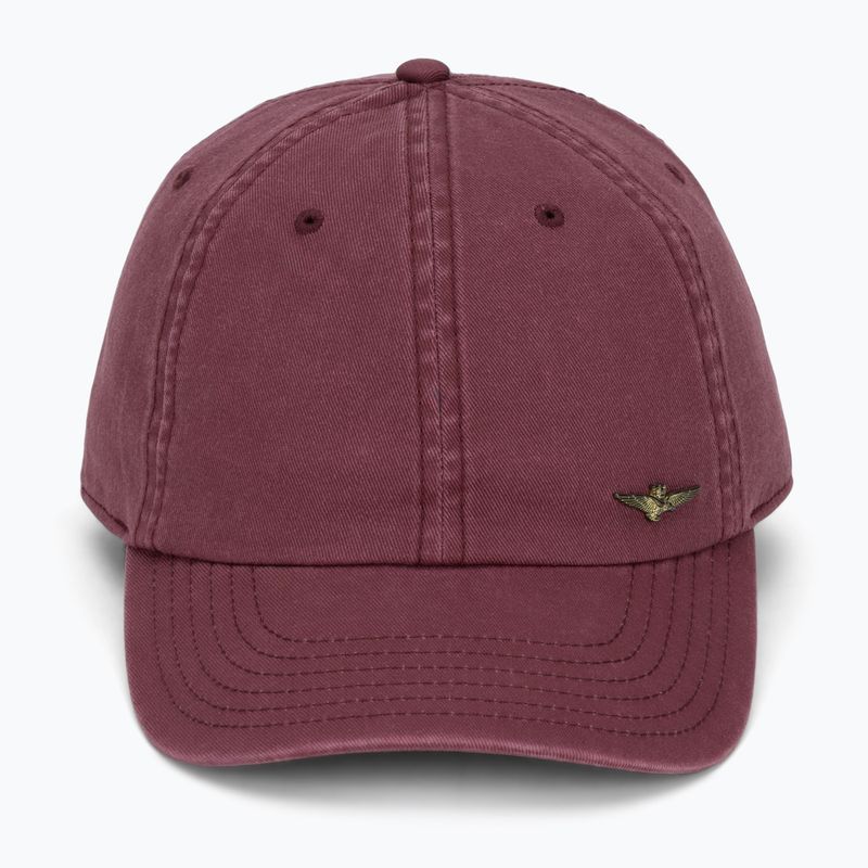 Cappellino da uomo Aeronautica Militare HA1244UCT02476 maroon 2