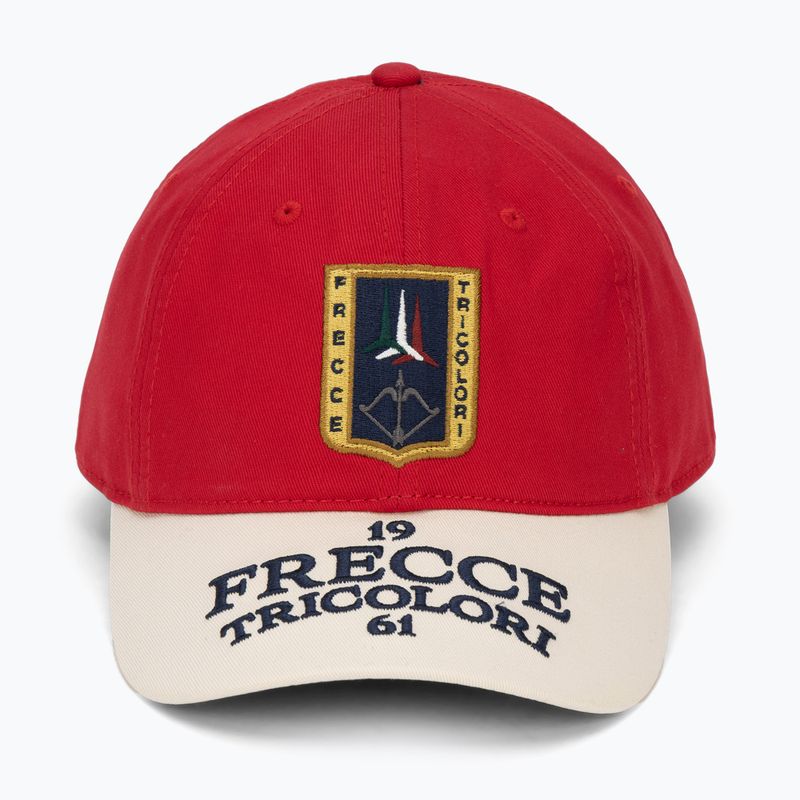 Cappellino da uomo Aeronautica Militare HA1246UCT02 tango red/cream white 2