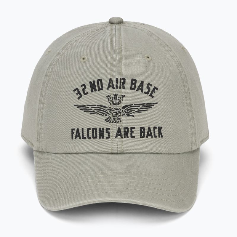Cappellino da uomo Aeronautica Militare HA1252UCT02476 dried sage 2