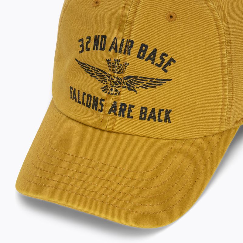 Cappellino da uomo Aeronautica Militare HA1252UCT02476 olive oil 3