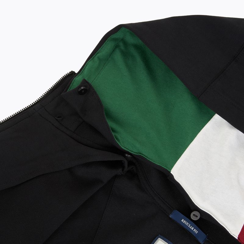 Felpa da uomo Aeronautica Militare FE2096UF00674 Hoodie jet black 5