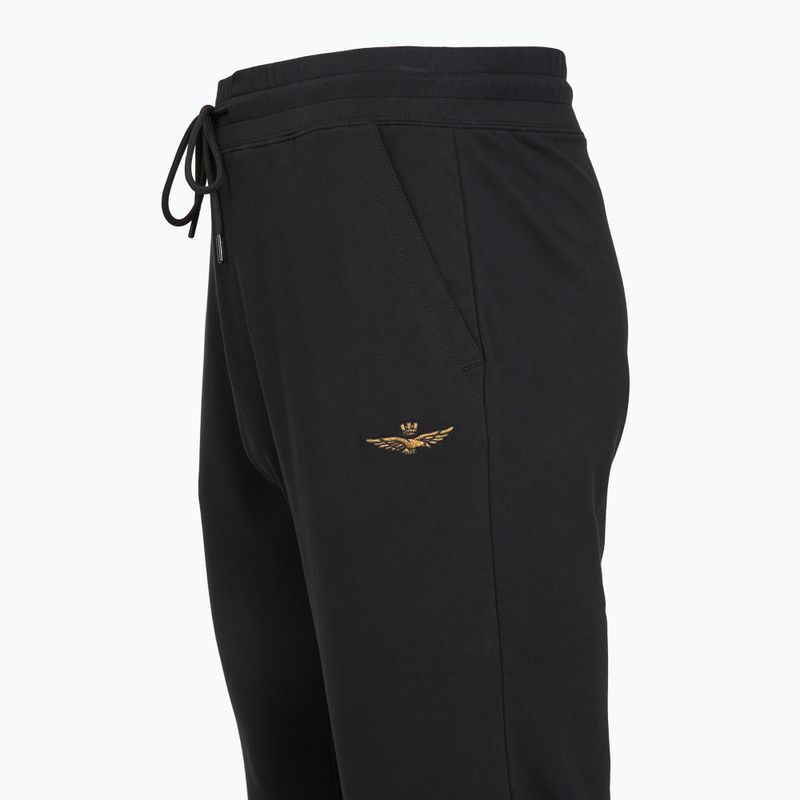 Pantaloni da uomo Aeronautica Militare PF1008UF00674 jet black 3