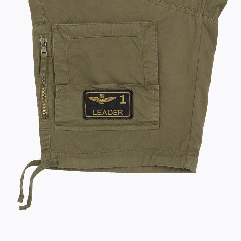 Pantaloncini da uomo Aeronautica Militare BE0041UCT01122 green 3