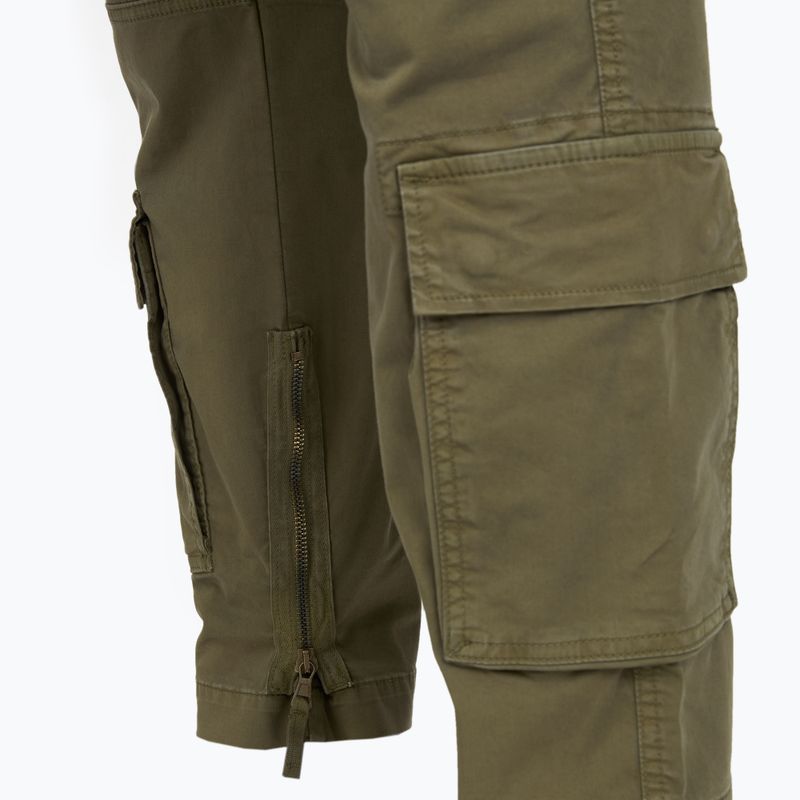 Pantaloni da uomo Aeronautica Militare PA1387UCT01493 green 4